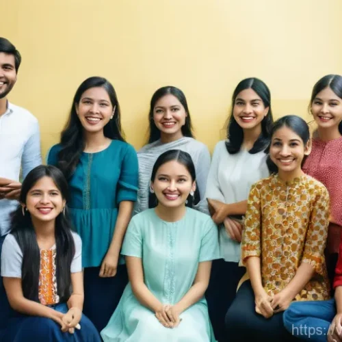 Home 29 힌디어와 아유르베다 - **Vibrant Hindi Learning Journey in Vietnam:** A bright and joyful image featuring a young Vietnames...