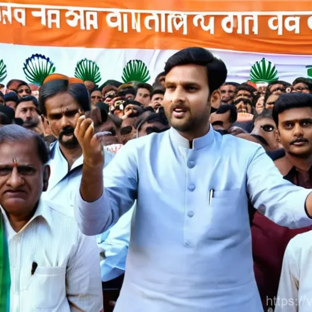 힌디어와 정치 - **Title:** Hindi's Dual Role: Unification and Diversity in Indian Politics
    **Prompt:** A dynamic...