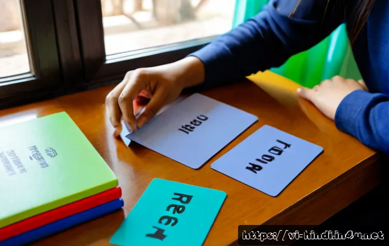 Home 16 힌디어 어순 특징 - Photorealistic educational scene of a Vietnamese adult learner at a tidy home desk arranging three b...